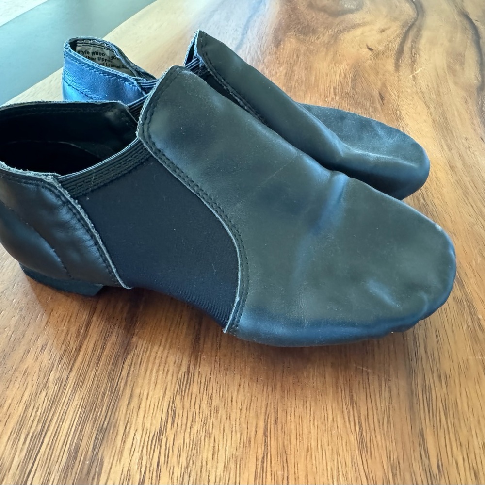 Weissman Black Dance Shoes for Kids